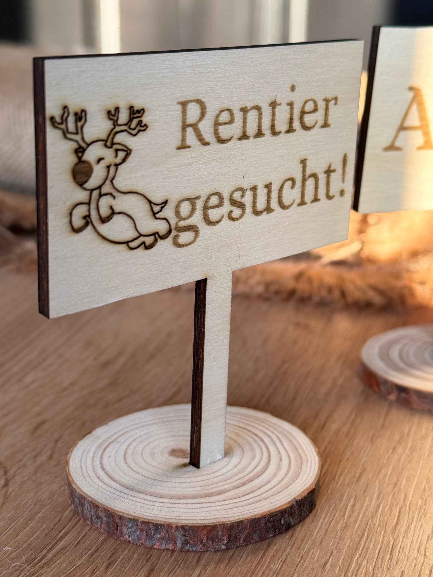 Kleine, süße Wichtel-Schilder - perfekt für die Weihnachtszeit