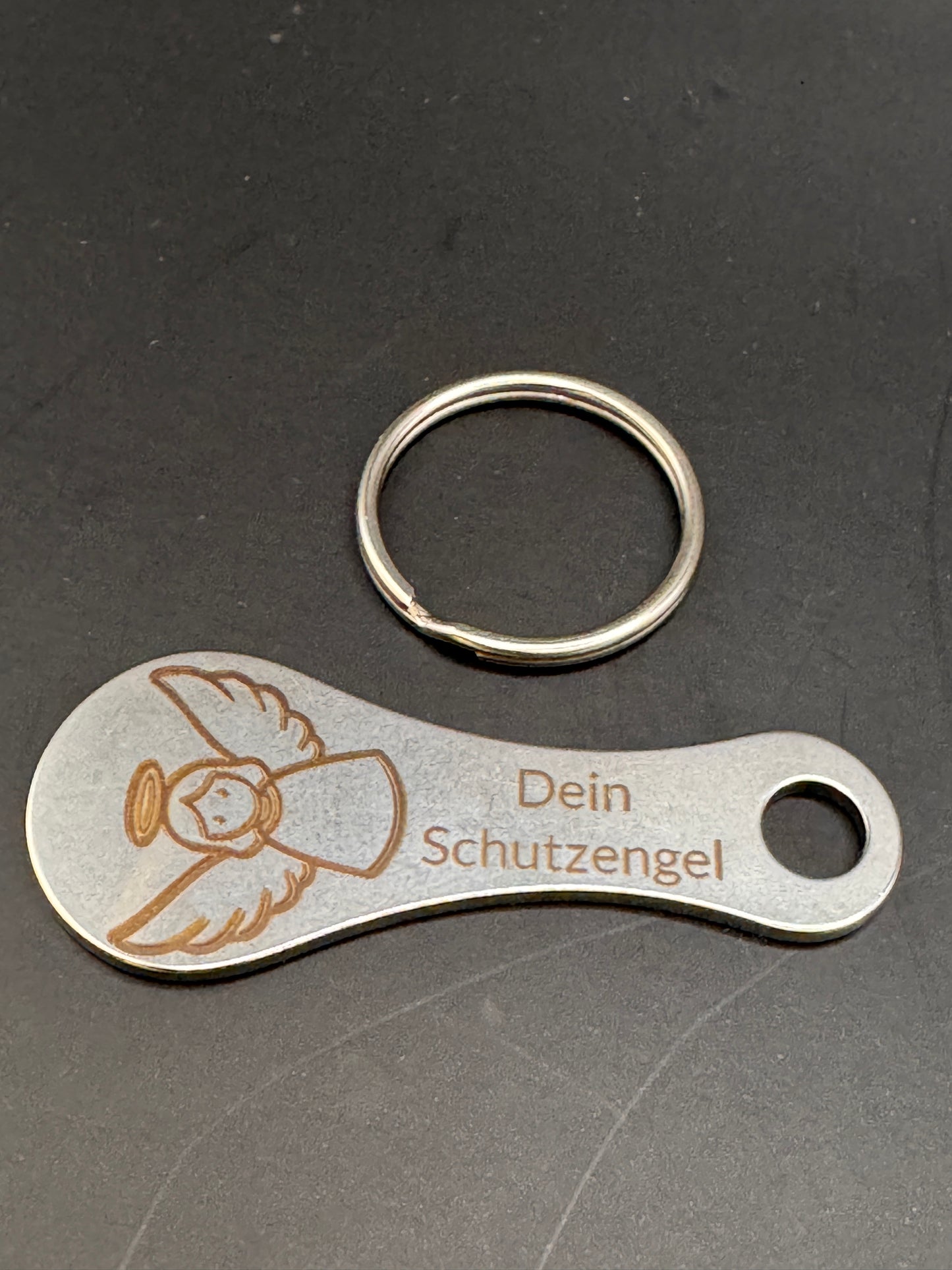 Einkaufswagenlöser aus Edelstahl - Nie mehr Münzen