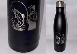 Thermosflasche Edelstahl verschiedene Farben 500ml personalisiert