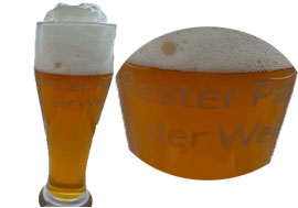 Weizenglas „Bester Papa der Welt“ – Das perfekte Geschenk für Bierliebhaber